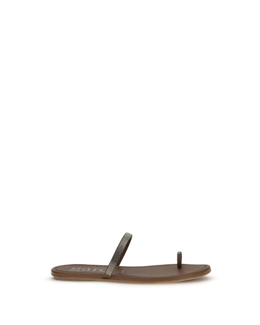 Pedro Garcia White Sandals Pita