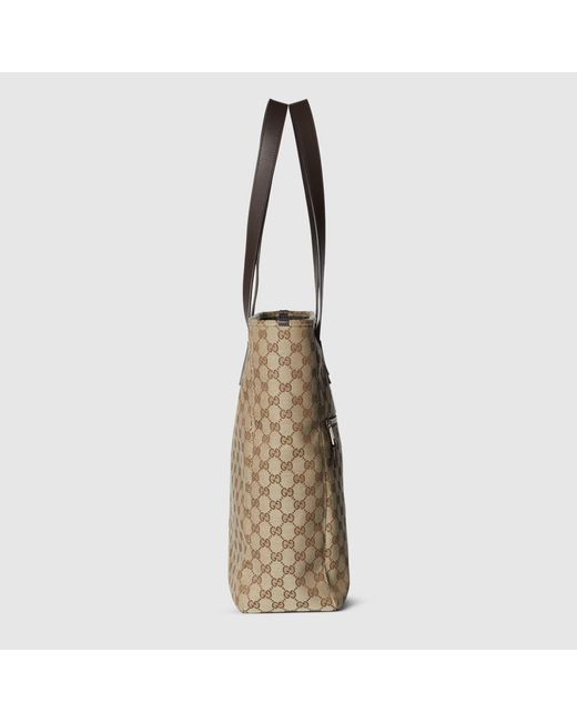Gucci Metallic Gg Cavas Tote Bag for men