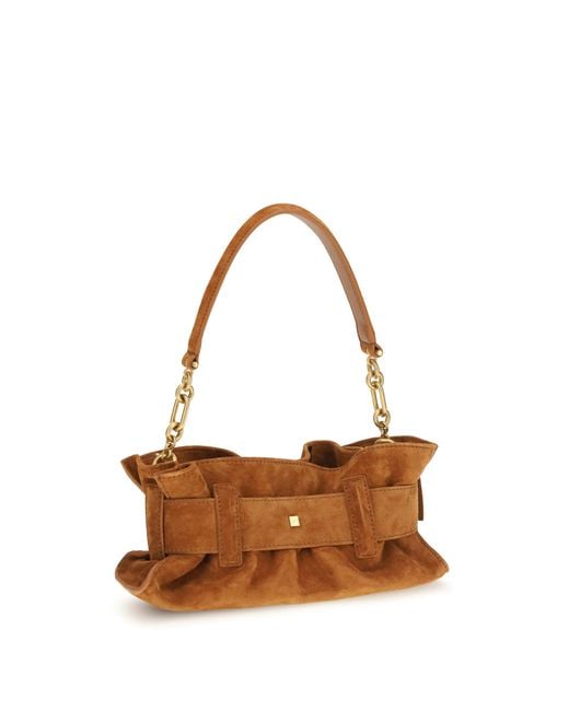 Balmain Brown Anthem Mini Bag