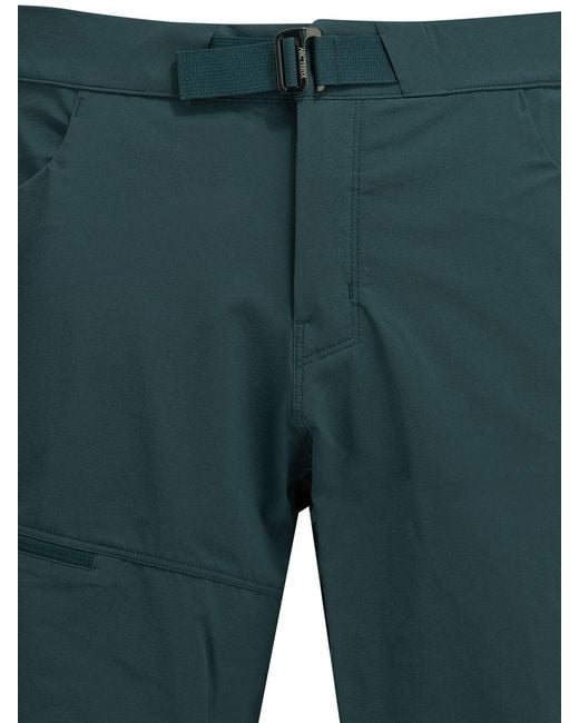 Arc'teryx Green Lefroy Technical Shorts for men