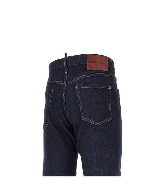 DSquared² Blue Dark-Wash '642' Jeans for men