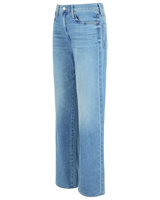 Mother Blue The Dodger Light Denim Jeans