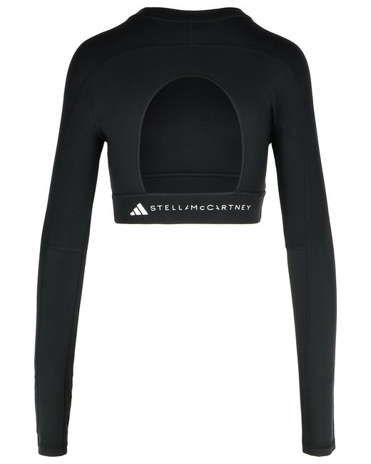 Adidas By Stella McCartney Black Yoga Top