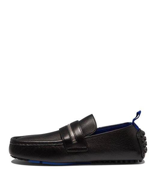 Burberry Black "Motor" Loafers for men