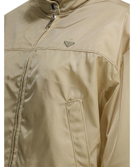 Prada Natural Re-Nylon Jacket