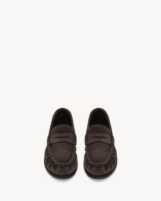 Saint Laurent White Le Loafer Loafers for men