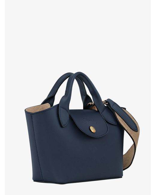 Longchamp Blue Epure Leather Crossbody Bag