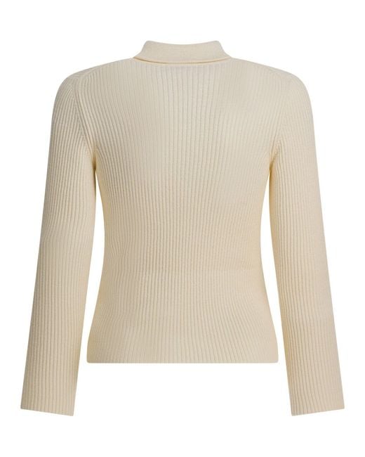 Céline White Knitwear