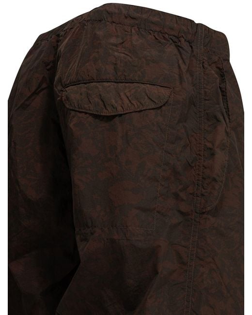 Beams Plus Brown Mil Nylon Parachute Pants