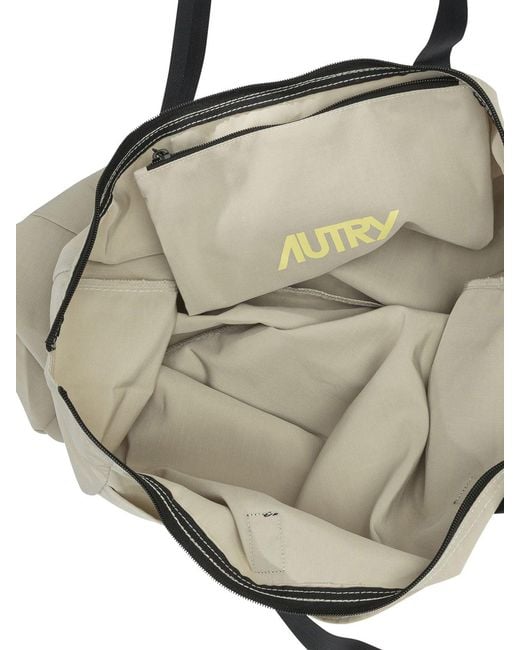 Autry Natural Large Logo Shoulder Bag for men