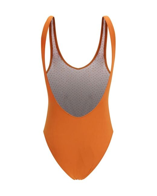 Kristina Ti Orange One-Piece Swimsuit