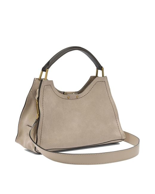 Gianni Chiarini Natural "Aurora" Large Shoulder Bag