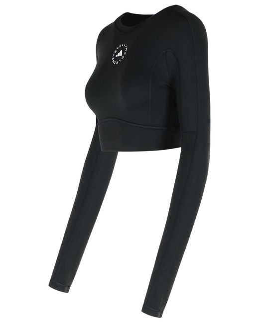 Adidas By Stella McCartney Black Yoga Top