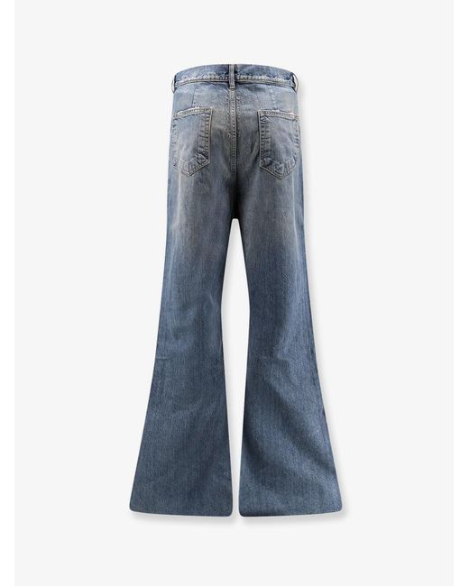 Rick Owens Blue Denim Jeans for men