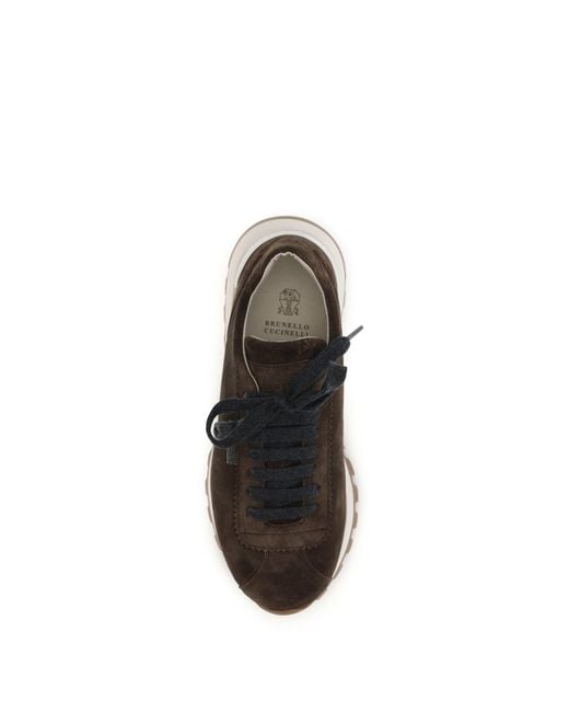 Brunello Cucinelli White Runner Sneakers
