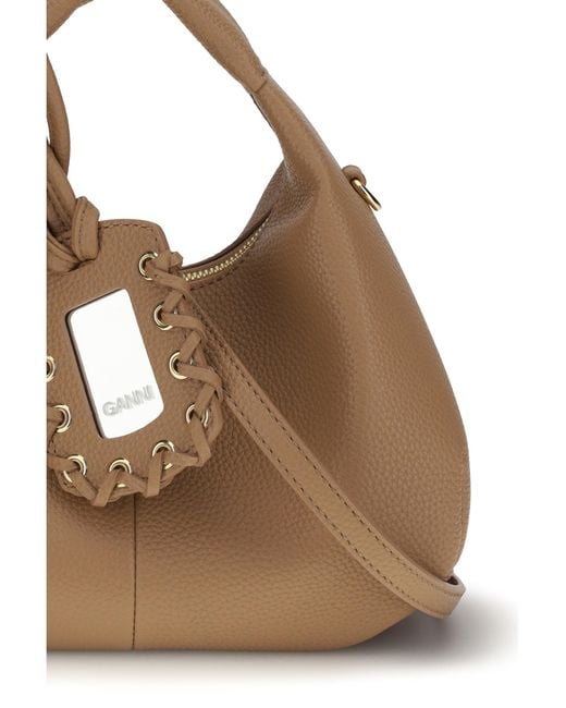 Ganni Multicolor Hobo Handbag
