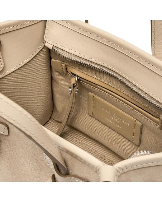 Gianni Chiarini Natural "Miss Marcella" Small Handbag