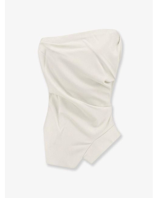 Rohe White Viscose Blend Top