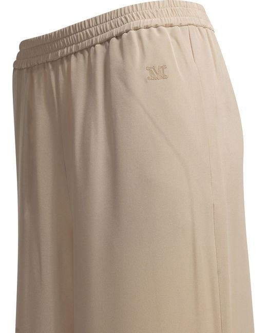 Max Mara Natural Silk Pants