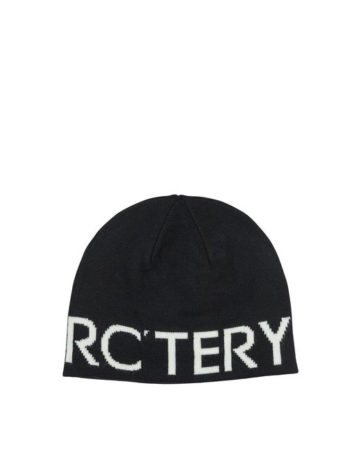 Arc'teryx Black "Word Head Tq" Beanie for men