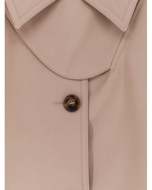 Max Mara Natural Mxapaggio Cotton Cape