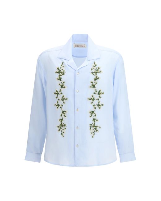 BAZISZT Blue Shirt Tinees