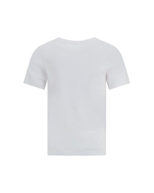 Maison Kitsuné White Fox Head Regular T-Shirt