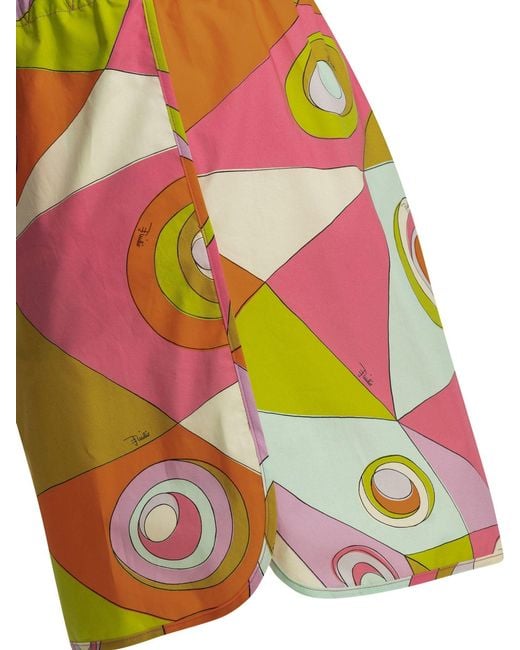 Emilio Pucci Multicolor "Angoli" Short