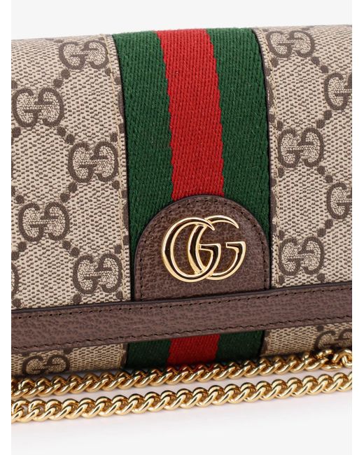 Gucci Multicolor Coated Canvas Ophidia Crossbody Bag With Gg Supreme Motif