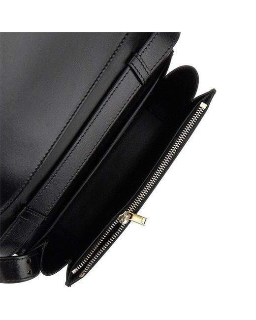 Jil Sander Blue All-Day Leather Clutch Bag