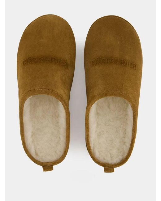 Balenciaga Brown Alaska Loafers for men