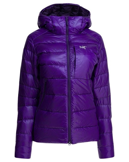 Arc'teryx Purple "Cerium Sv" Down Jacket