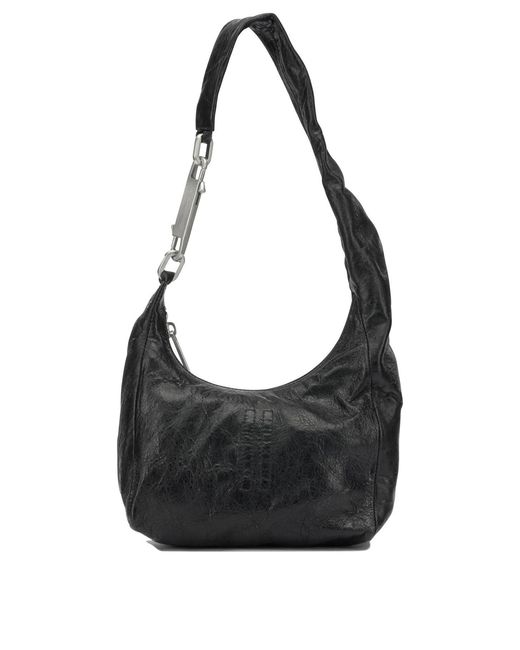 Women's Black "Disco Gemini" Small Shoulder Bag