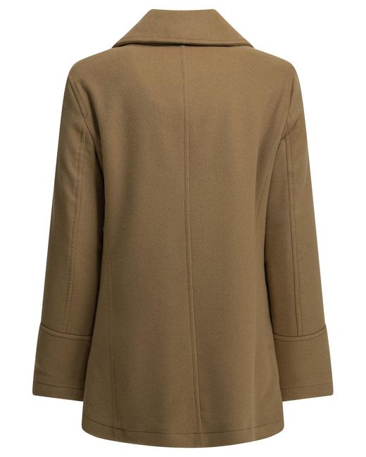 Sealup Green Camel Hair Jacket