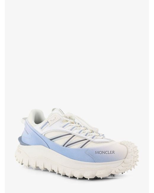 Moncler White Trailgrip Sneakers for men