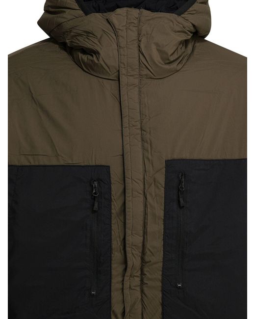 DAIWA PIER 39 Black Reversible Nylon Short Down Jacket Jackets And Coats