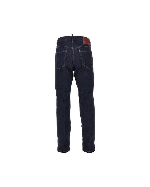 DSquared² Blue Dark-Wash '642' Jeans for men
