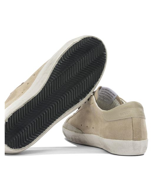 Golden Goose Deluxe Brand Brown Super Star Sneakers & Slip-on Beige for men