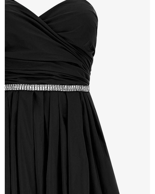 Pinko Black Dresses Poliestere