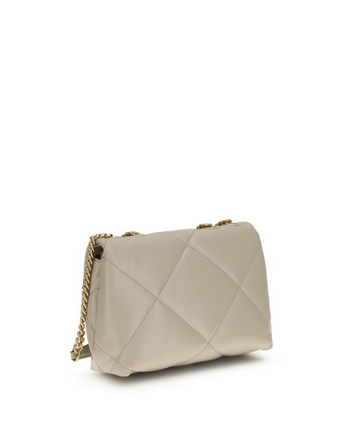 Tory Burch White Shoulder Bag Kira Diamond