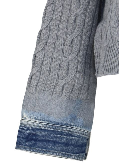 Haikure Gray Karine Pollock Sweater