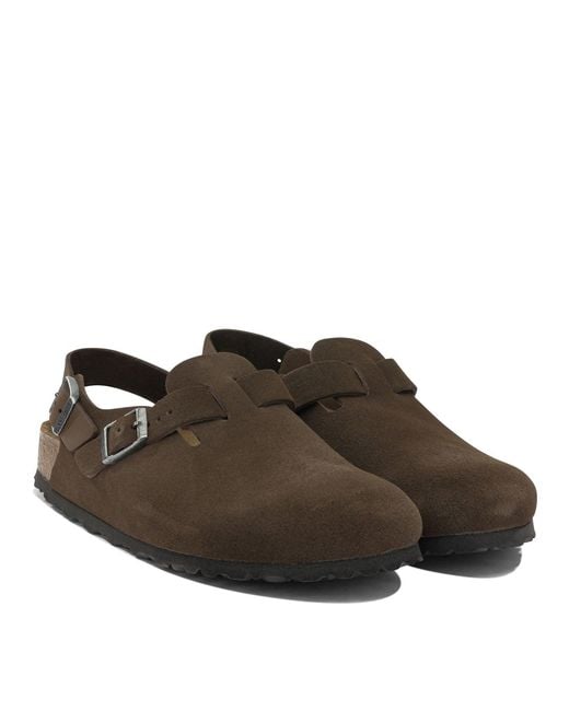 Birkenstock Brown "Tokio" Low Sandals for men