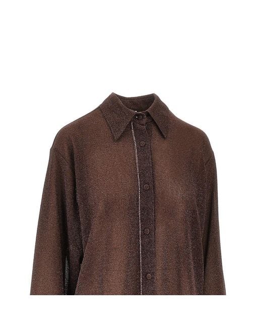 Oseree Brown 'Lumière' Shirt