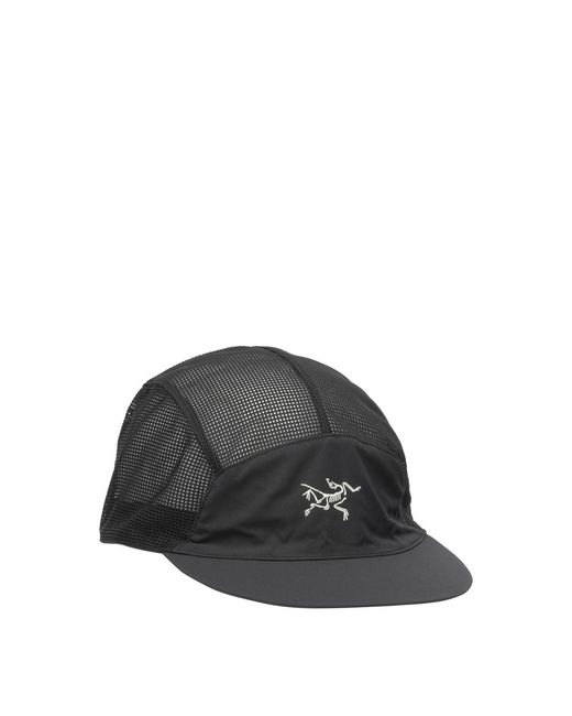 Arc'teryx Black Norvan Mesh Trucker Hat for men