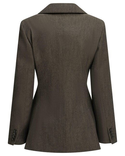 Max Mara Black Wool Blazer