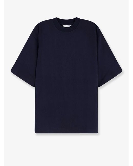 Hevò Blue Mulino Cotton T-Shirt for men