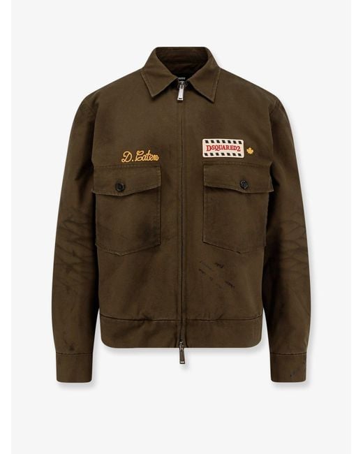 DSquared² Brown Light Jackets for men