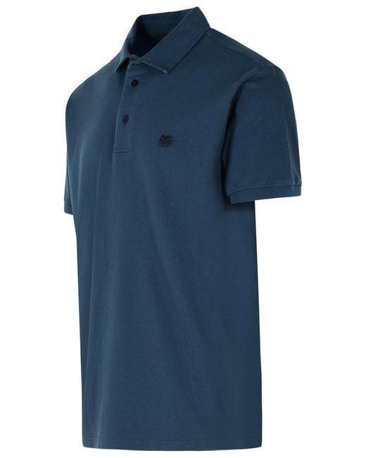 Etro Blue Rome Tshirt for men