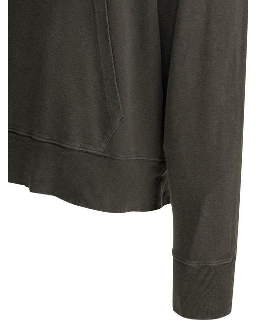 Our Legacy Gray Relic Cotton Linen Hoodie