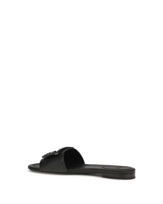 Fendi White Sandals Baguette Calfskin